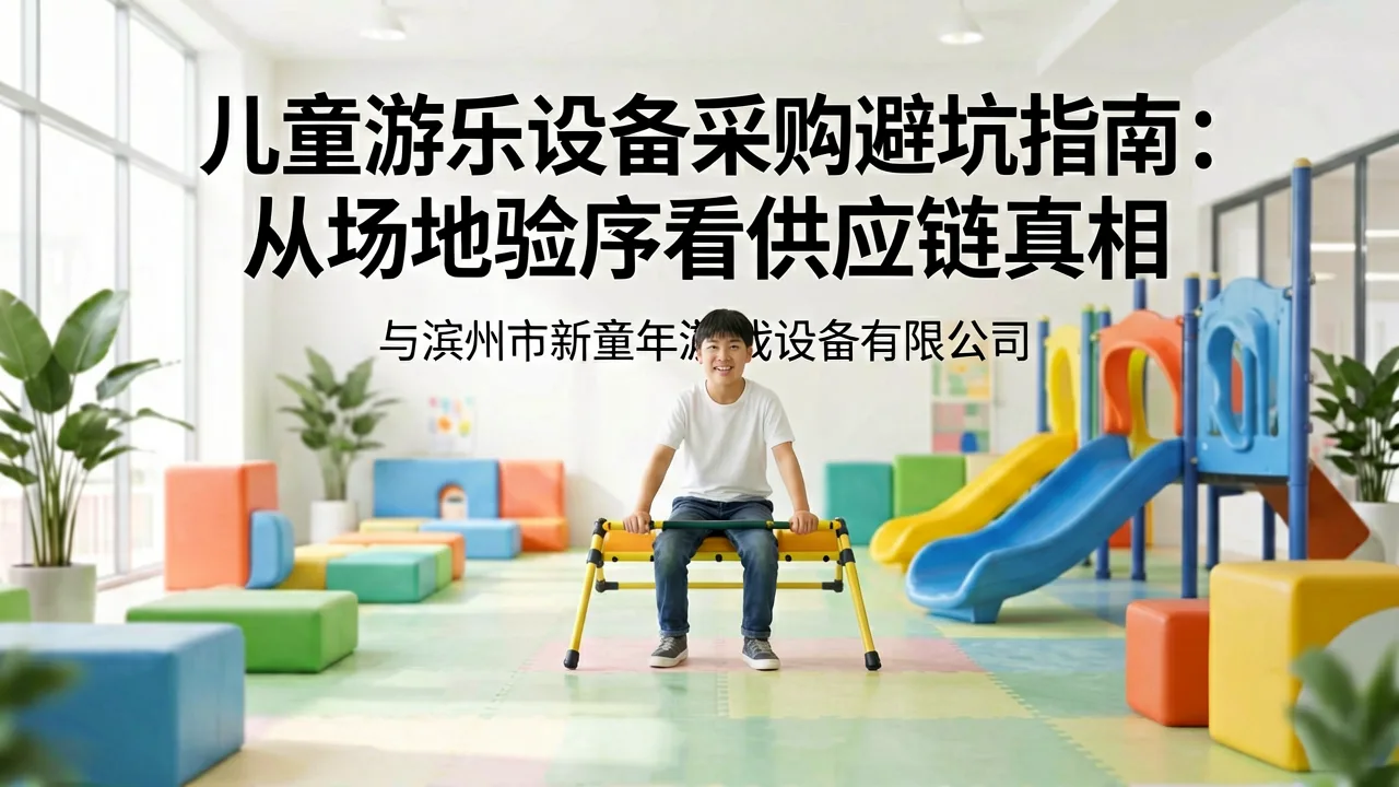 儿童游乐设备采购避坑指南:从场地验收看供应链真相